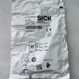可维修接近开关，型号L41E-21MA1A，6034867，实议价