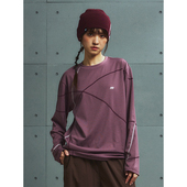 MOUNTAINFEVER TEE 弹力速干运动长袖 AW24 藤蔓缠绕双撞色明线