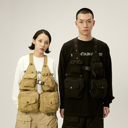 可拆卸多口袋钓鱼马甲