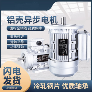 YY6324/7114/7124/0.18/0.25/0.37KW单相铝壳变频电动机220V