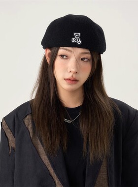 CoorKeva高级感帽子女显脸小冬