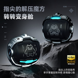魔鬼猫AI智能翻译蓝牙耳机降噪无线游戏电竞运动入耳式2025新款