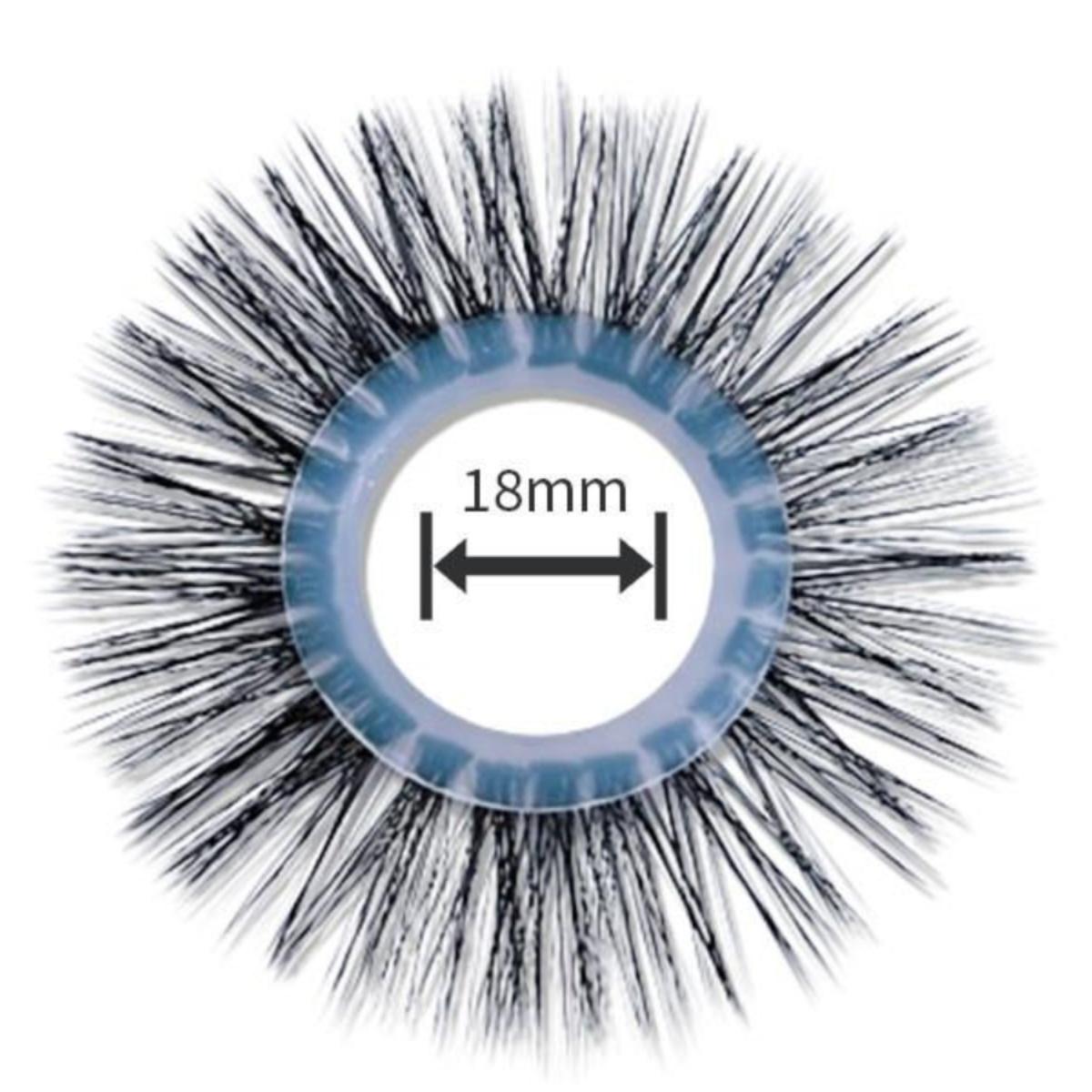 男士镶珠羊眼睛圈马毛入