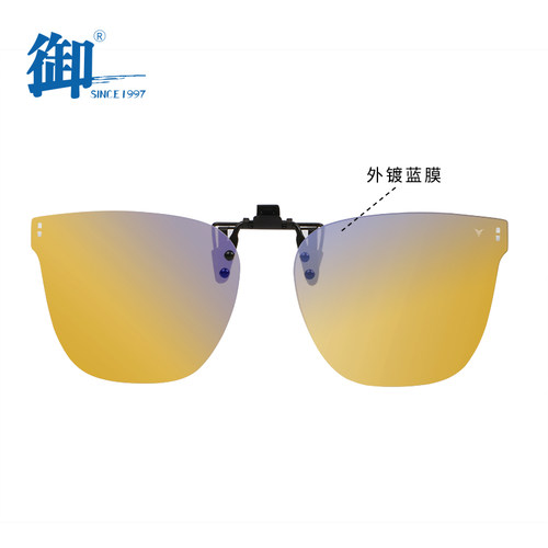 御C2505速龙PLUS近视夹片开车钓鱼日夜两用强反光变色看漂增晰镜