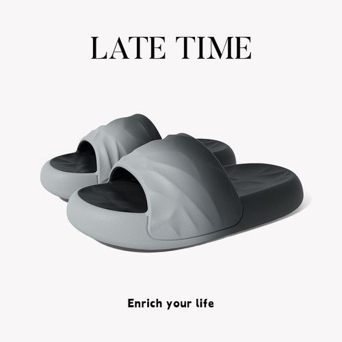 渐变拖鞋男士夏季外穿防滑静音