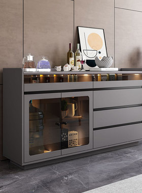 可定制台式茶吧机带2025新款家用一体柜子餐边柜小型桌面自动上水