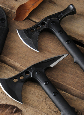 工兵斧砍骨刀砍树斧头刀防身特种兵多功能手斧头刀开刃野外生存