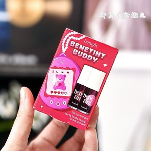 樱桃酒红 Benefit贝玲妃胭脂水唇颊两用腮红唇釉2件套 玫瑰红