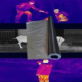 防无人机热成像布红外线遮挡布野外露营防窥防监控摄影专用神器