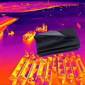 防红外光热成像看到遮挡布防无人机夜视仪看透屏蔽布防监控摄像头