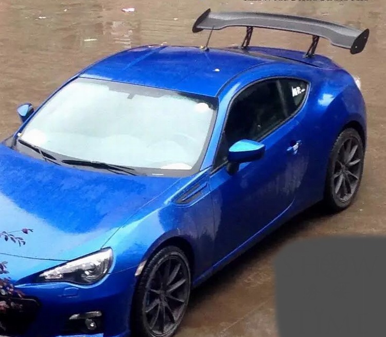 豪华款GT-C三厢定风翼汽车改装件打孔运动款通用GT尾翼 外观配件