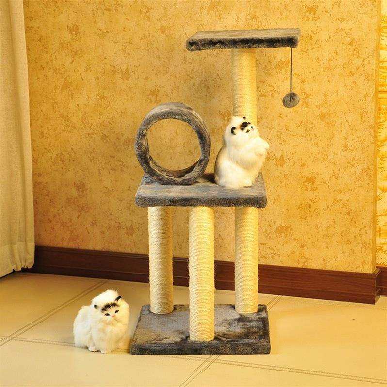 2019可用貓爬架二層貓窩攀登貓樹台階壹體新版六角加大産房窩床肥在類目 寵物/寵物食品及用品, 貓/狗玩具, 貓爬架中 - 來自Buy2taobao.com提供專業的淘寶代購服務