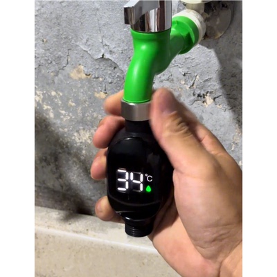 水温计花洒温度计测温家用洗澡数显防水龙头婴儿可视LED浴室温表