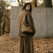 KUDIVA原创设计东方美学轻奢大容量挎包2026新款 小众不撞款 包包