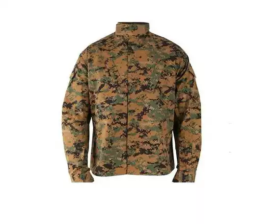 US Military Tactical P Brand Digital Desert Camouflage Cotton-Poly ACU Combat Shirt Military Jacket with Tags Cut
