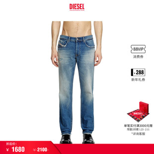 [折扣]DIESEL男士D-FINITIVE中腰合身直筒牛仔裤A102300BMBY