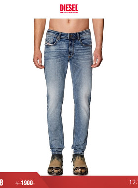 [折扣]DIESEL男士SLEENKER低腰紧身铅笔牛仔裤A035950PFAW