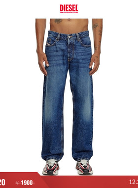 [折扣]DIESEL男士D-MACS中腰合身直筒牛仔裤A0414909I27