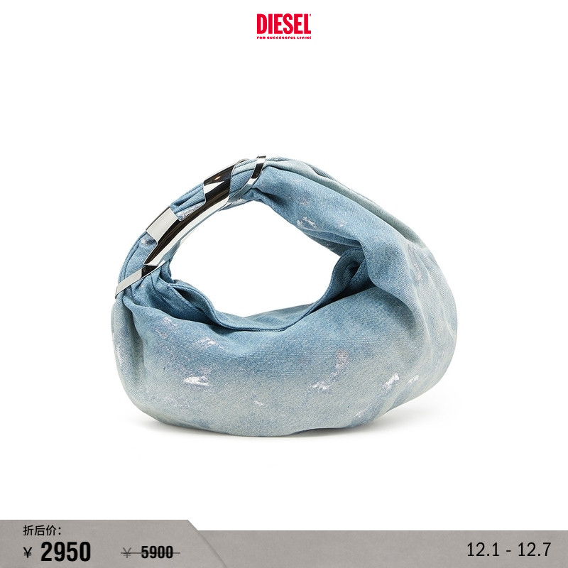 新款小号Diesel手提包可颂包