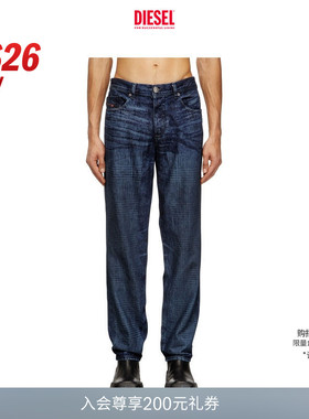 [新款]DIESEL男士26早春D-FINITIVE合身直筒牛仔裤A20155007CV