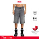 折扣 明星同款 DIESEL男女同款 七分牛仔短裤 A14072007X3