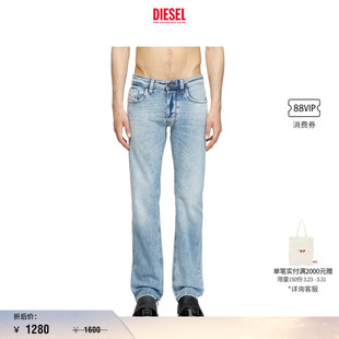 LARKEE低腰合身直筒牛仔裤 DIESEL男士 00C06P0DBDV 折扣