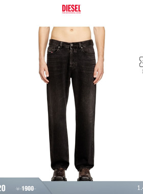 [折扣]DIESEL男士D-MACS中腰合身直筒牛仔裤A1897509J96