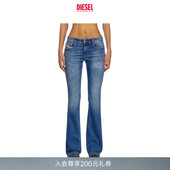 A1100409J33 牛仔裤 DIESEL女士D EBBEY低腰微喇修身