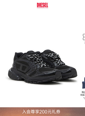 DIESEL男士系带网面运动鞋休闲鞋Y03593P8136