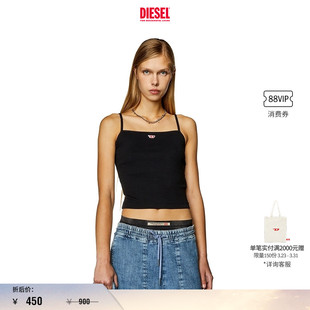 吊带背心A051070EJAI DIESEL女士黑色修身 折扣