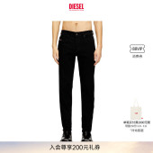 FINITIVE黑色中腰合身直筒牛仔裤 DIESEL男士 A10230069YP 经典