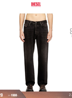 [折扣]DIESEL男士D-MACS中腰合身直筒牛仔裤A1897509J96