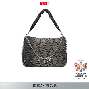 DIESEL男女同款 明星同款 CHARM 熱銷(xiāo)補(bǔ)貨 D流浪包X09782P6330