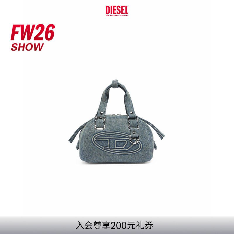 [新款]DIESEL男女同款时装秀26早秋1DR DOME叮当包2.0保龄球包图片
