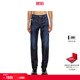 折扣 DIESEL男士 FINITIVE中腰直筒牛仔裤 A1023009M19
