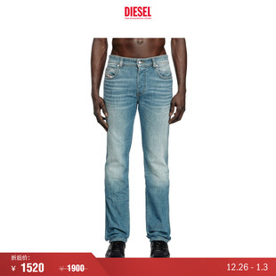 VYL中腰合身直筒牛仔裤 DIESEL男士 A1579809M58 折扣