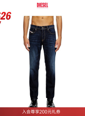 [新款]DIESEL男士26早春D-FINITIVE中腰直筒牛仔裤A10230009ZS