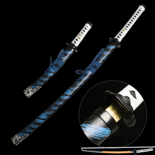 对马岛之魂cos太刀境井家战鬼幽魂大剑道具1比1游戏武器未开刃