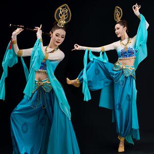 遇见飞天敦煌古典舞西域姬服华宵一王者之夜同款演出服女飘逸汉服