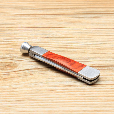红木烟刀 不锈钢三合一烟刀 金属通条通棒通针压棒刮刀清洁套件
