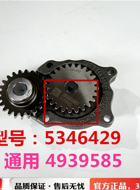 东风多利卡凯普特康明斯4BT3.9 B140机油泵润油泵4939585 5346429