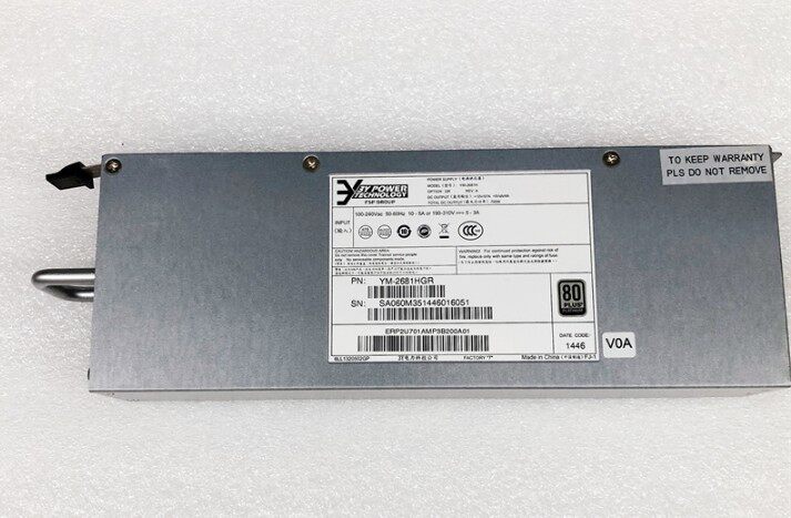 3Y POWER电源供应器 YM-2681H YH-5681H 2U 1+1服务器冗余电源