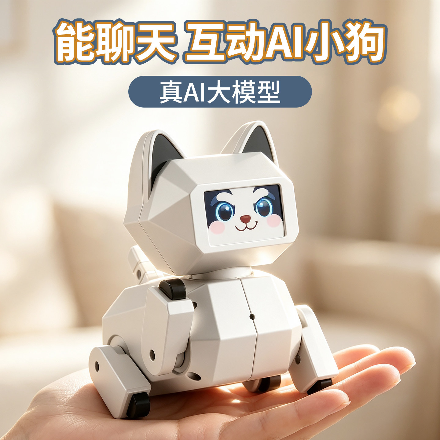 ai人工智能机器狗2026新款儿童玩具男孩豆包可对话聊天机器人小狗