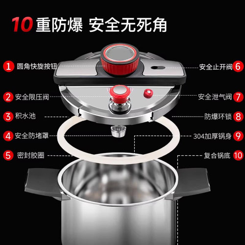 高压锅限压阀手柄密封圈胶圈