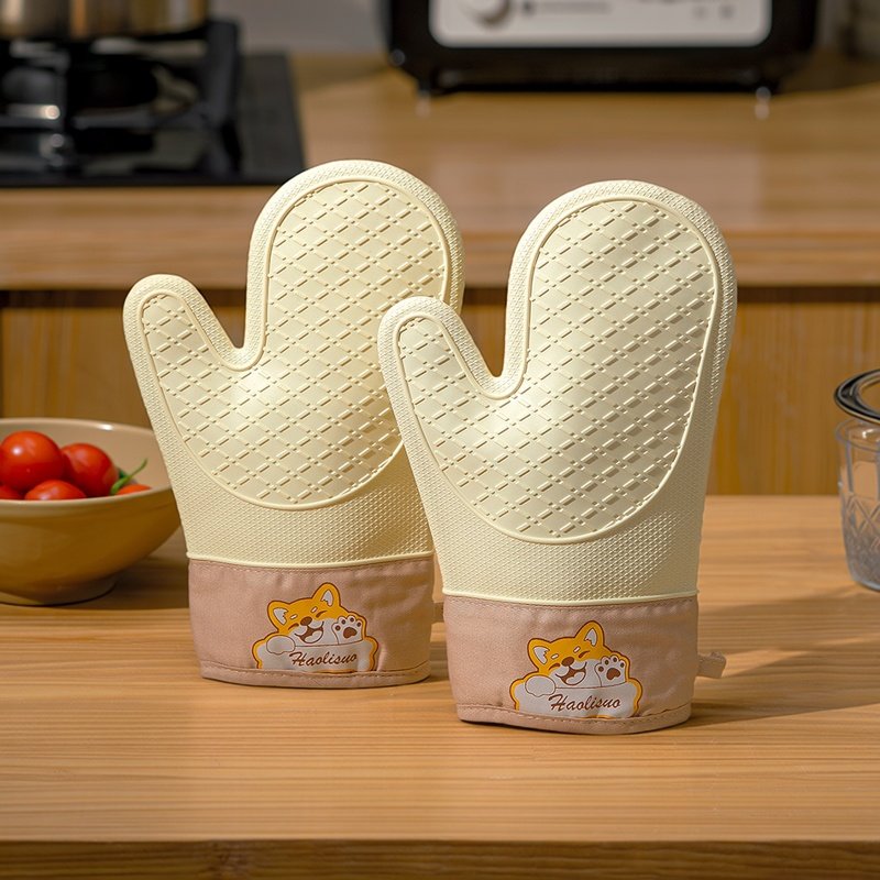 烤箱手套硅胶隔热手套加厚防滑烘焙防烫厨房微波炉专用手夹耐高温,厨房/烹饪用具,微波炉手套,淘宝优惠券,粉丝福利购,淘宝优惠卷