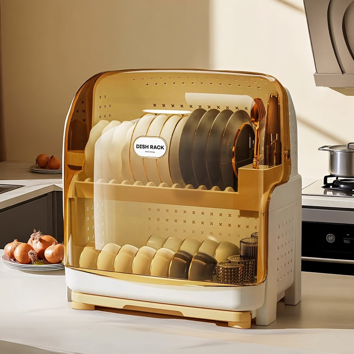 厨房置物架家用台面多功能餐具