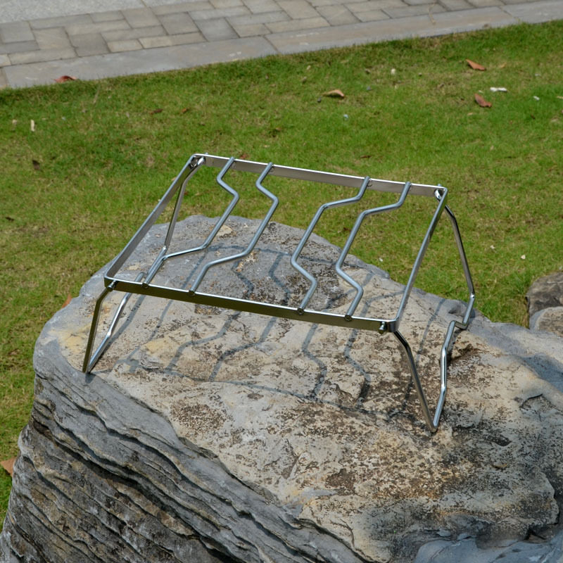 户外野营便携不锈钢炉头支架 烧烤架套锅支架可折叠多功能烤网|ruв категории открытый/альпинизм/в поход/Поездки товаров, плита/посуда/мангалы товаров, пикник плита - от Buy2taobao.com для оказания профессиональной услуги покупки агента Taobao