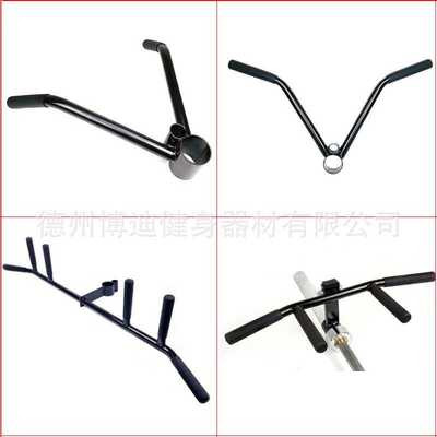 T杠划船硬拉爆发力训练核心训练器把手杠铃炮架多靶位地雷架把手