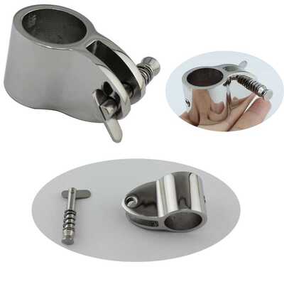 智博金属 船用弹簧抽销滑套配件 游艇遮阳配件 固定支架管接头