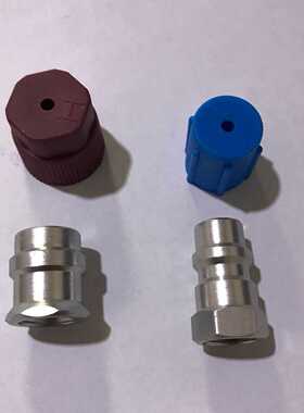 R12R22R502内1/4SAE螺纹转换成R134A高低压快速接头接口13LS16HS